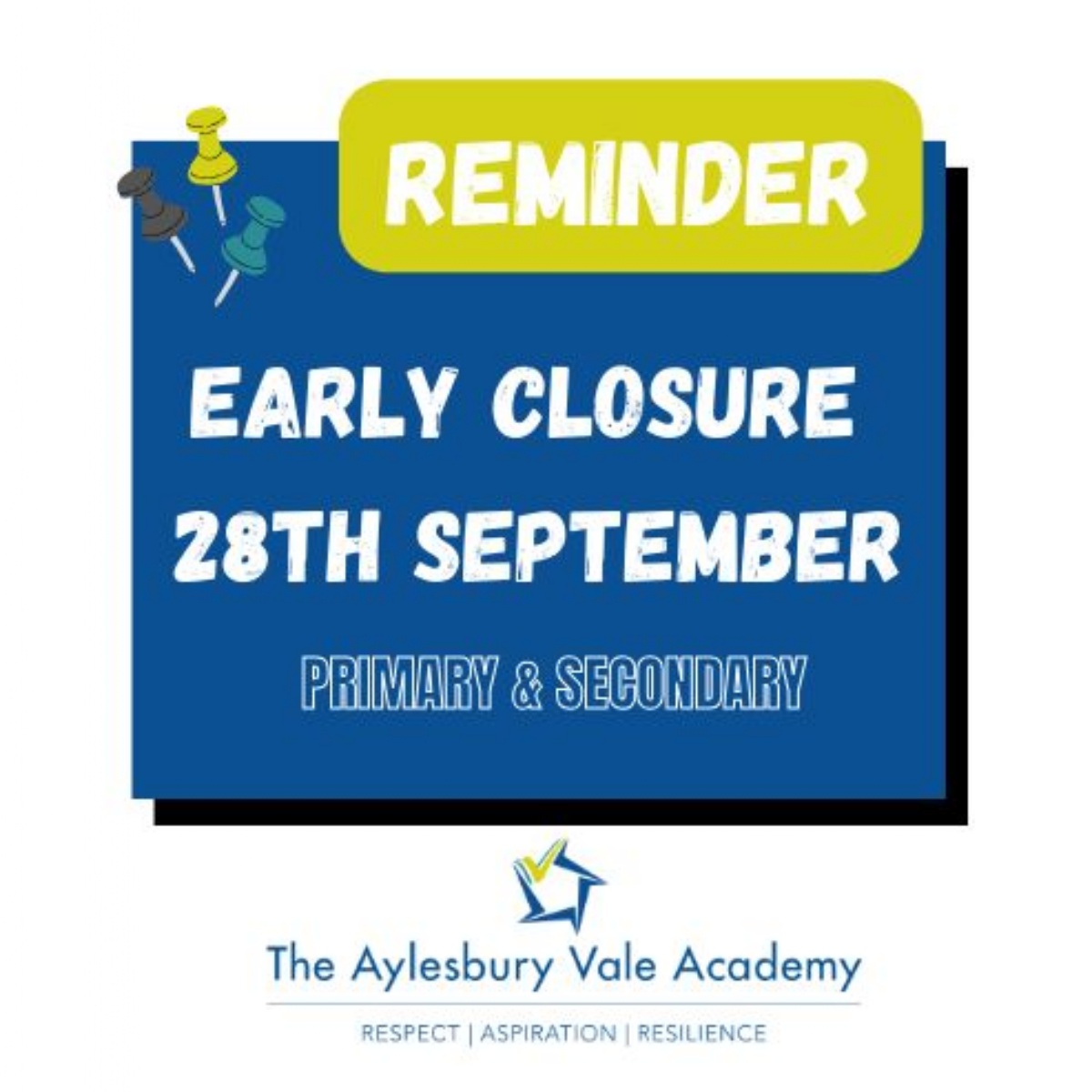 The Aylesbury Vale Academy Item Not Available